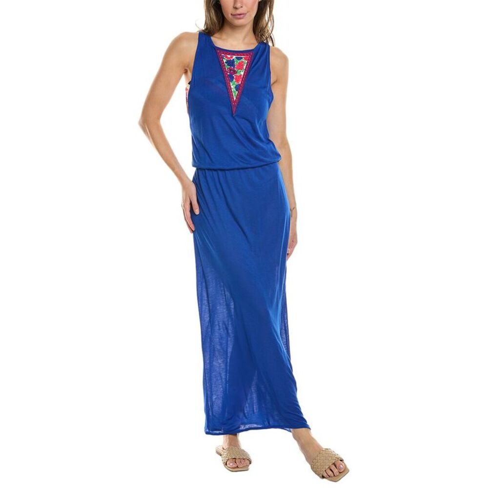 Saha Womens  Maxi Dress, Blue